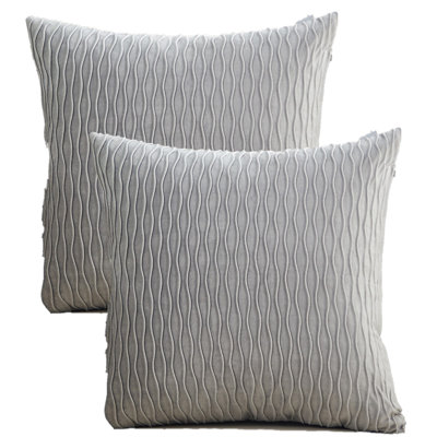 Velvet wave I Square Velvet Pillow Cover