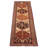 Jesse-James One-of-a-Kind 2'5" X 9' New Age Runner Wool Area Rug in