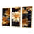 Toile naturelle avec cadre flottant