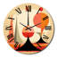Pleine horloge murale Mid-Century-93380603