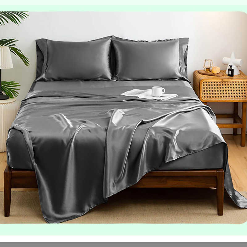 BreathEasy Microfiber Sheet Set - Soft Bedding with Deep Pockets - 3 Piece Single Bed Sheets with Pillowcases - Sheets