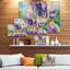 «Iris Flower Close», impression sur toile tendue-18440886