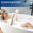 65'' Freestanding Tub Deep Soaking Acrylic Bathtub-126677826