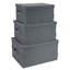 Boîte de rangement en polyester pliable Bigso-41615708-41615712