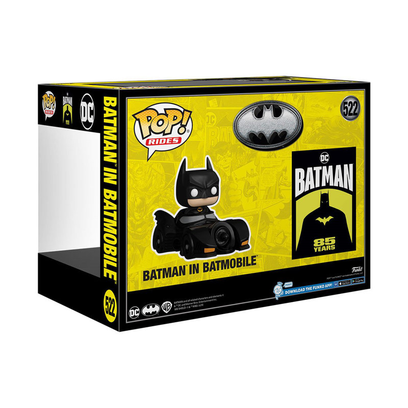 Funko Pop! Batman 85th Anniversary - Batman dans Batmobile Deluxe Tour # 522