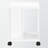 Damask 2-Drawer Laminate File Cabinet Storage in White Finish, 22.7'' H X 17.54'' W X 17.54'' D-1786508952