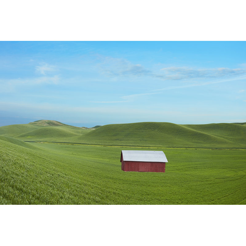 Barn Scene VI by James McLoughlin - Photograph, 30 cm H x 46 cm W, Black Floater Framed
