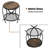 Aumiller Cross Legs End Table with Storage-1764348499-1764348492