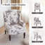 Fauteuil à oreilles rembourré Damiyah-2098304009