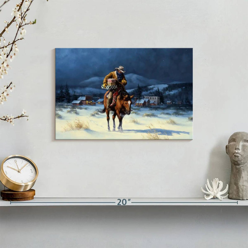 Lelar Bringing Christmas Home, 8" H x 12" W