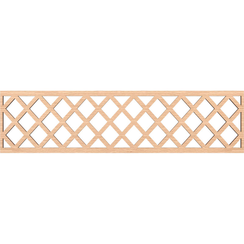 Moulure Manchester Fruster, Chêne rouge, H 12 po x l 47 po x P 0,375 po