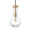 1 - Light Brushed Gold Pendant
