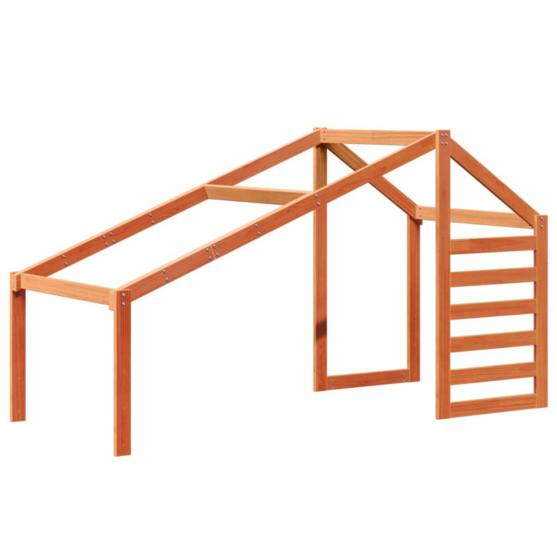 Fedler Bunk Bed Accessories, 113cm H x 198cm L x 87cm W, Wax Brown