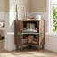 Armoire de coin moderne en bois aggloméré pour la maison