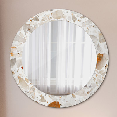 Huldar Glass Flat Wall Mirror