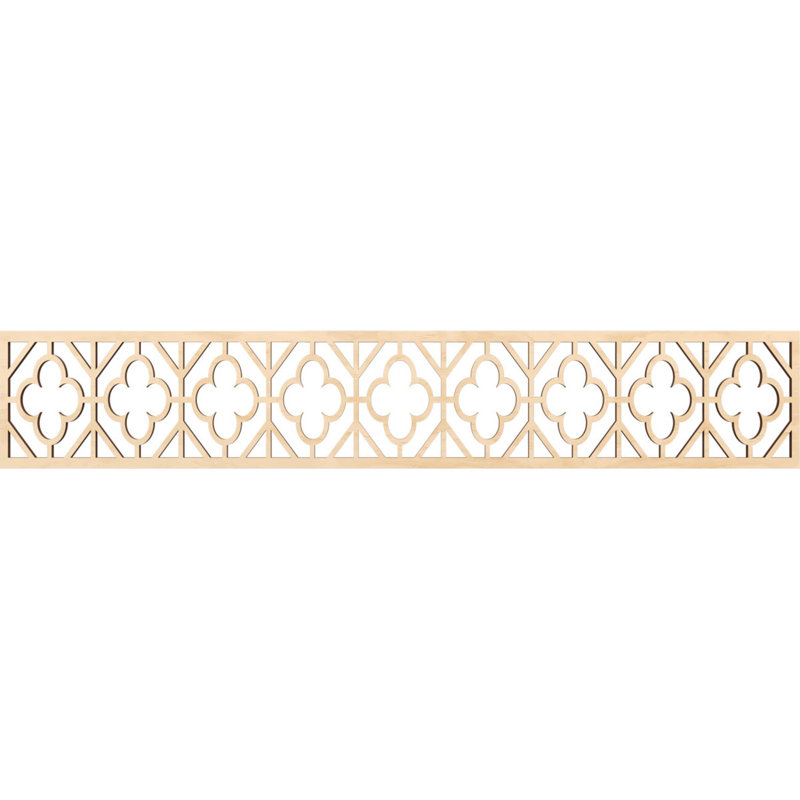 Moulure Hazelton, Bouleau, H 8 po x l 46,625 po x P 0,375 po