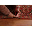 Tapis rouge en laine 9 x 11