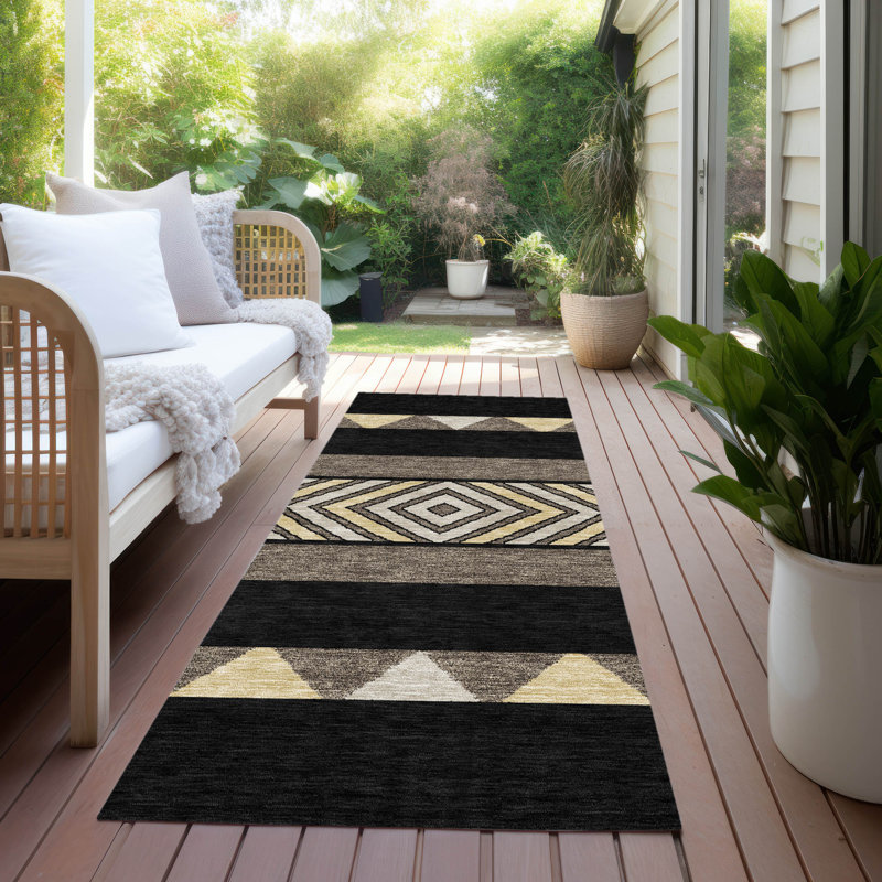 Chayden Area Rug with Non-Slip Backing, Runner 2'3" x 7'6"