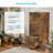 Wooden 3 Drawers File Cabinet With Lock 38.58"H-1448436163