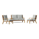 Hadley Outdoor 3 - Piece Conversation Set