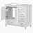 36" White Bathroom Vanity with Ceramic Sink