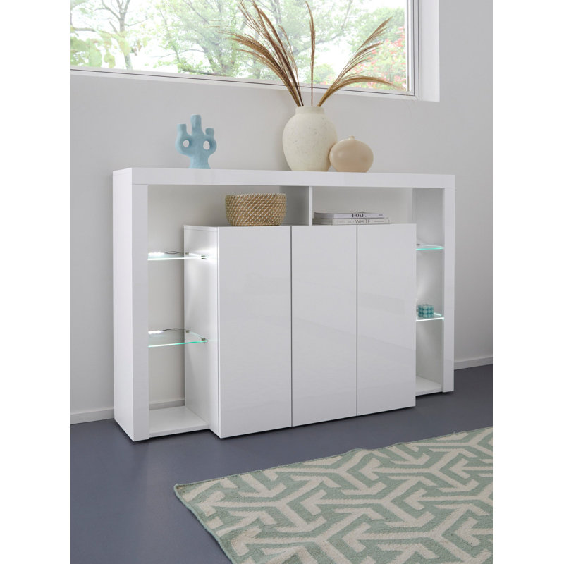 Tenisha Sideboard, White