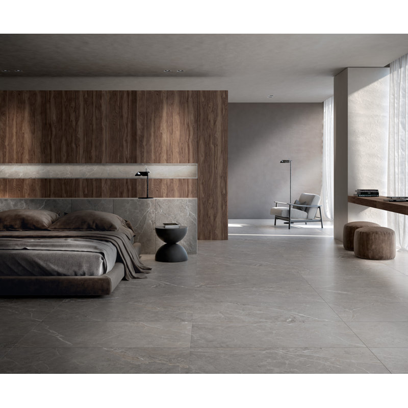 Carreau de porcelaine aspect marbre 24x48