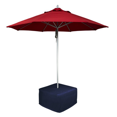 Repose-pieds extérieur Labraya avec coussin Sunbrella