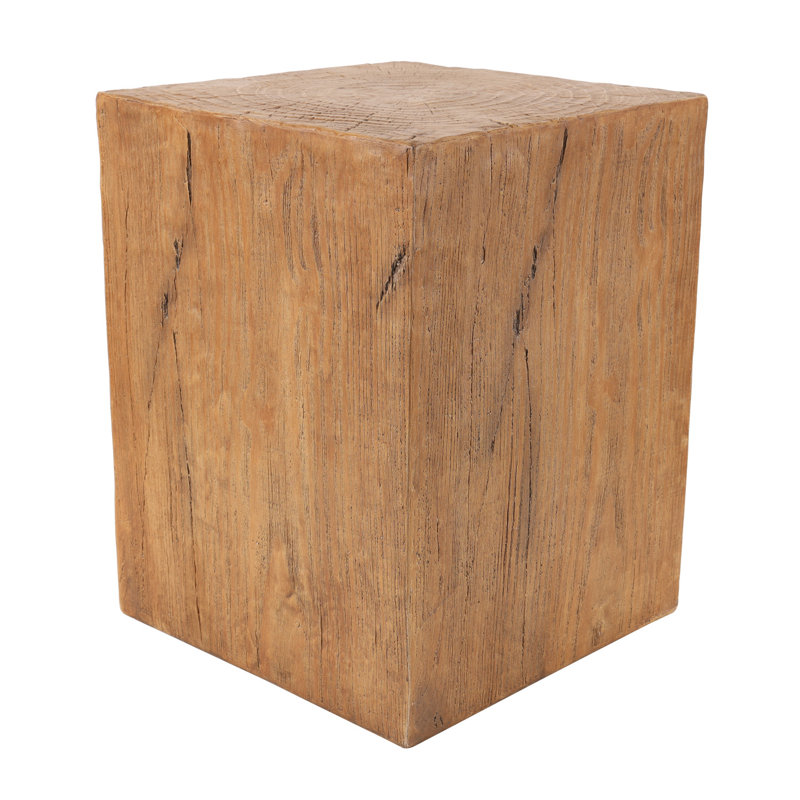 Table d'appoint d'extérieur carrée L 14,25 po x l 14,25 po Ahearn, Brun