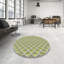 Tapis vert/blanc à motifs-57578144