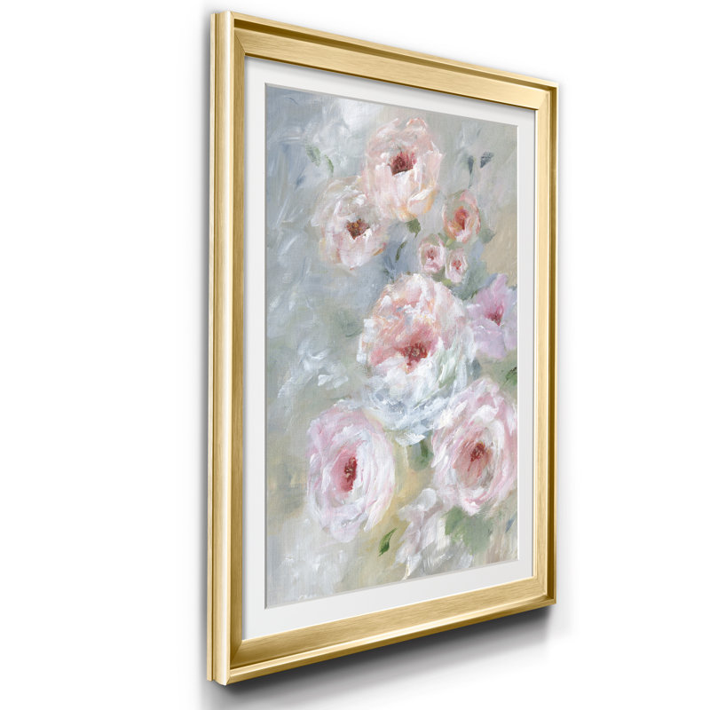 Rush of Blush - Reproduction d'art sur papier encadrée, H 22,5 po x l 30,5 po x P 1,5 po, Cadre doré