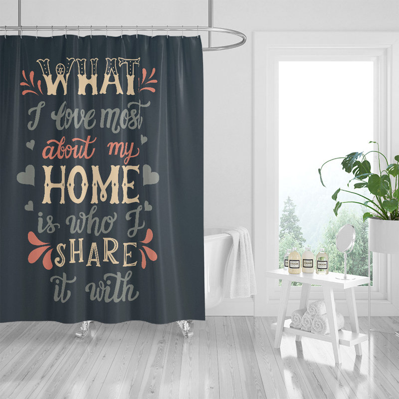 Anwitha Shower Curtain, 72" H x 70" W