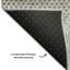 Tapis gris Cerrito Amf539 lavable à la machine de qualité supérieure-103965226