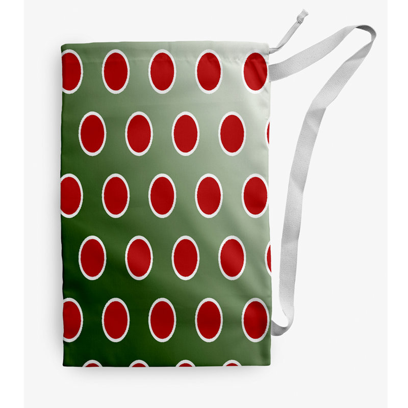 Sac à linge Holiday, Moyen (H 36 po x l 28 po), Vert