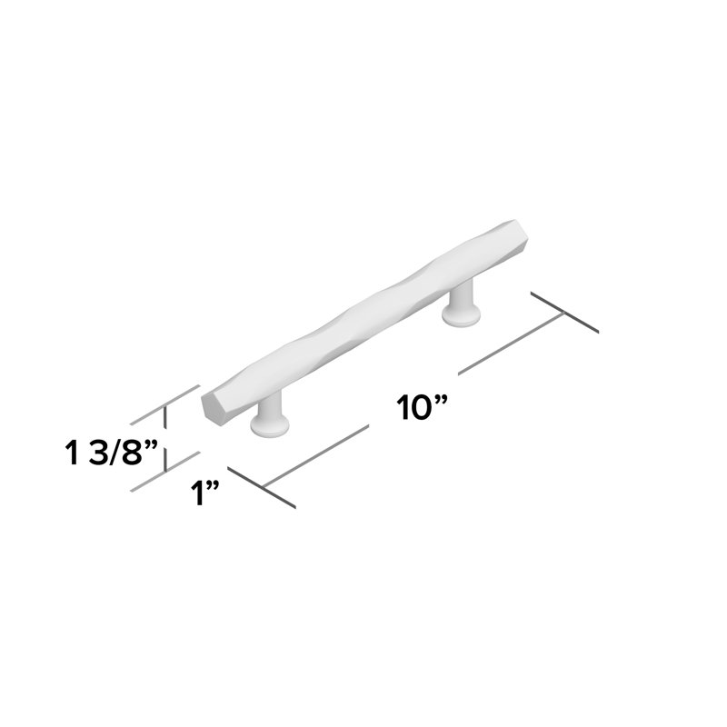 Tribeca 6" Center to Center Bar Pull, Satin Nickel, 4"