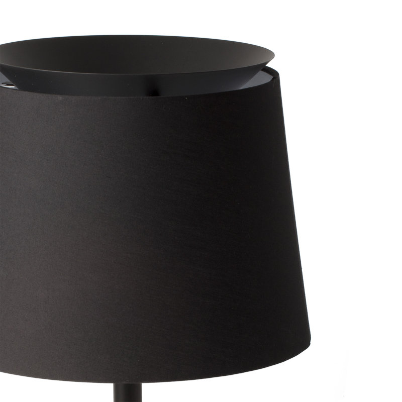 Savoy Table Lamp, Black, Black