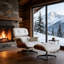 Chaise longue avec repose-pieds Hayeslee