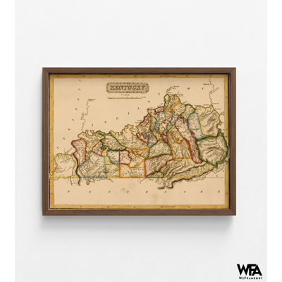 Louisiana 1817, Old Louisiana Map, Louisiana Road Map, Living Room Rustic Remodel Idea, Farmhouse Bathroom Decor, Guest Bedroom Wall Art