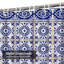 Rideau de douche marocain avec 12 crochets Gorgeous Tiles-1534618811