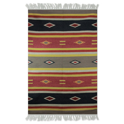 Luluc Cotton Ikat Indoor Rug