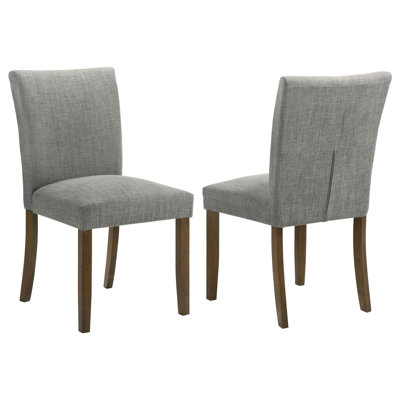 Conifer Grey Upholstered Dining Side Chair (Set Of 2)