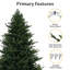 Pre-Lit Fir Christmas Tree-150396357