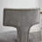 Mid Century Modern Dining Chairs Set Of 2, Farmhouse Linen Fabric Upholstered Accent Chair Curved Backrest With Copper Nails Around,Kitchen Chairs With Hardwood Frame-414921322