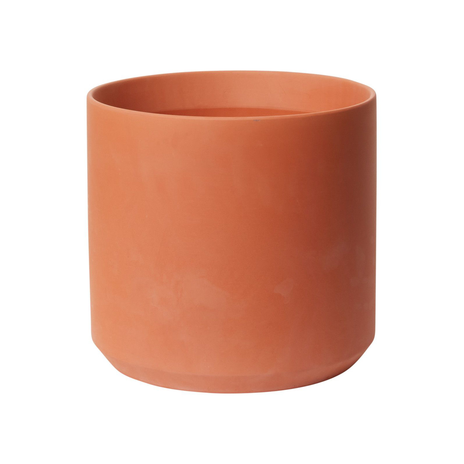 Parsons Handmade Ceramic Pot Planter, 10" H x 10.75" W x 10.75" D, Terracotta