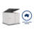 Absco Utility 5 ft. W x 5 ft. D Metal Galvanized Steel Pool Pump Multipurpose Storage Shed Surfmist-111668723
