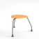 Fauteuil 360 3 pieds sans dossier, patins