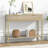 Candelario 39.3'' Narrow Entryway Console Table with 2 Drawers Rustic Style-543759547