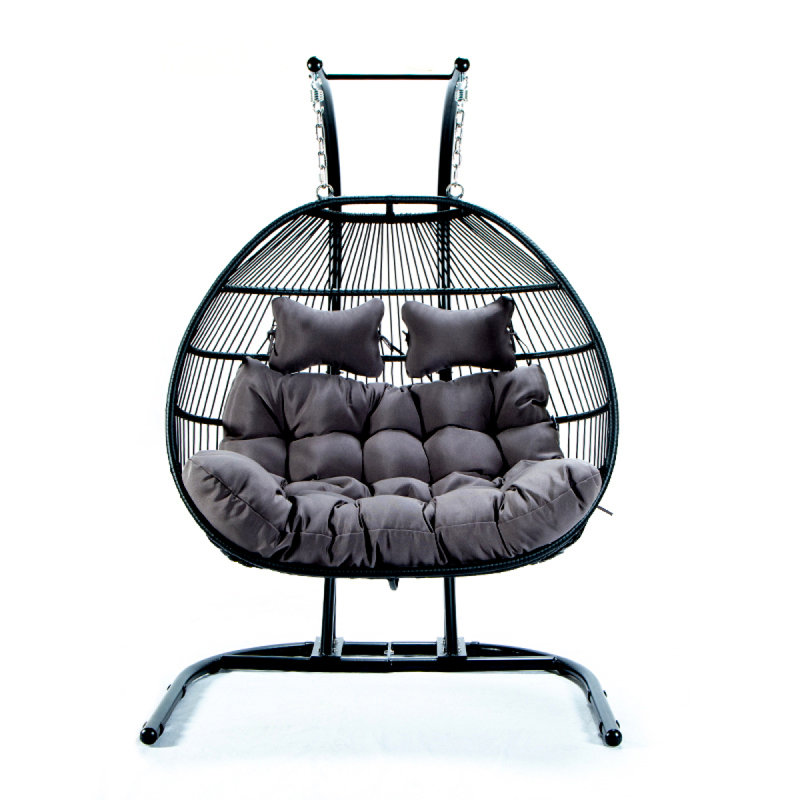 FAUTEUIL DOUBLE PLIABLE PLIABLE AVEC COUSSIN
