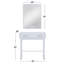 Ensemble de 2 tables console Duanys