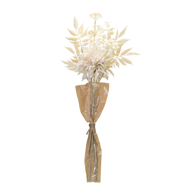 Bouquet de chrysanthèmes blanchis